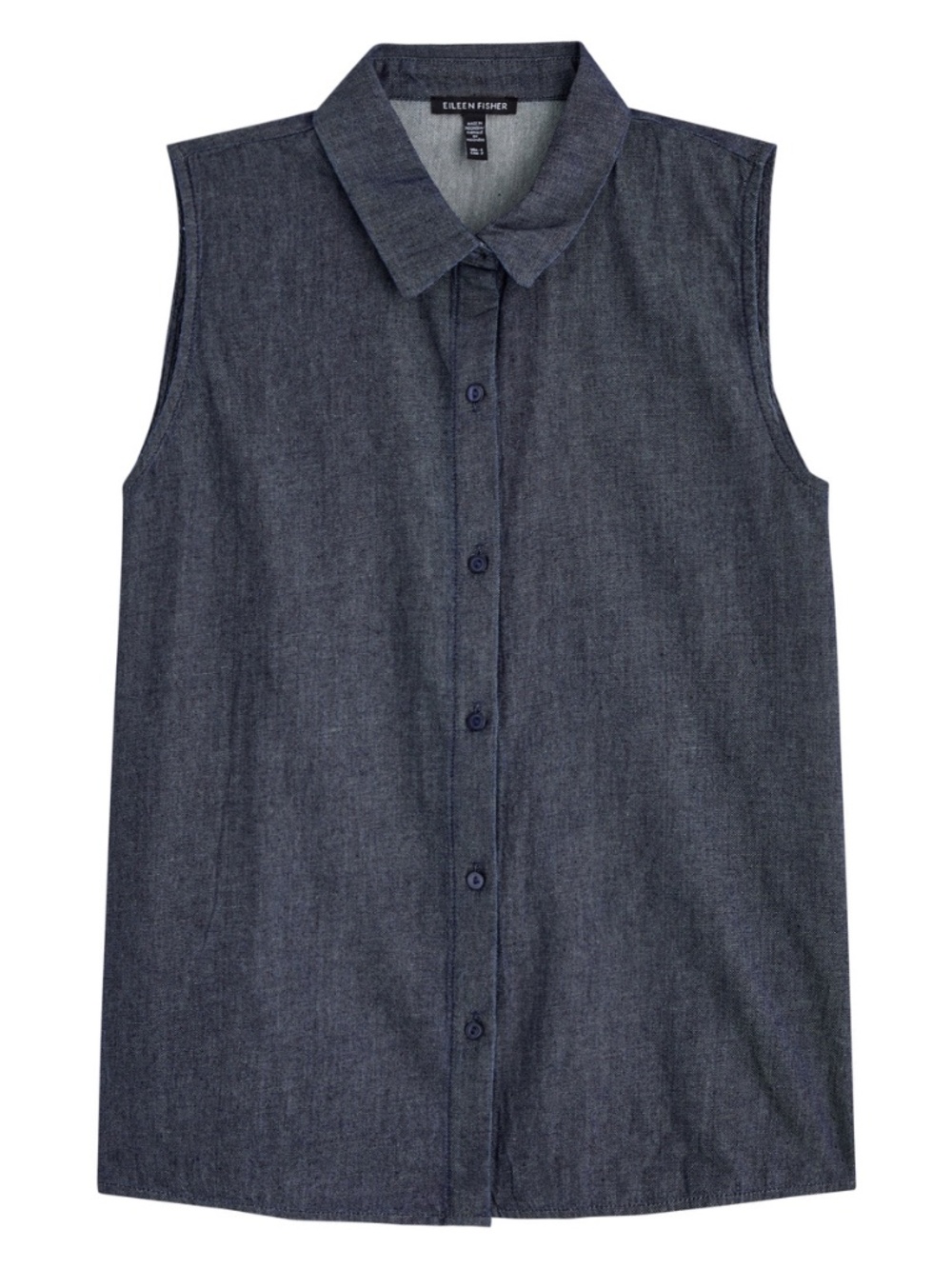 EILEEN FISHER Sleeveless Shirt - size large